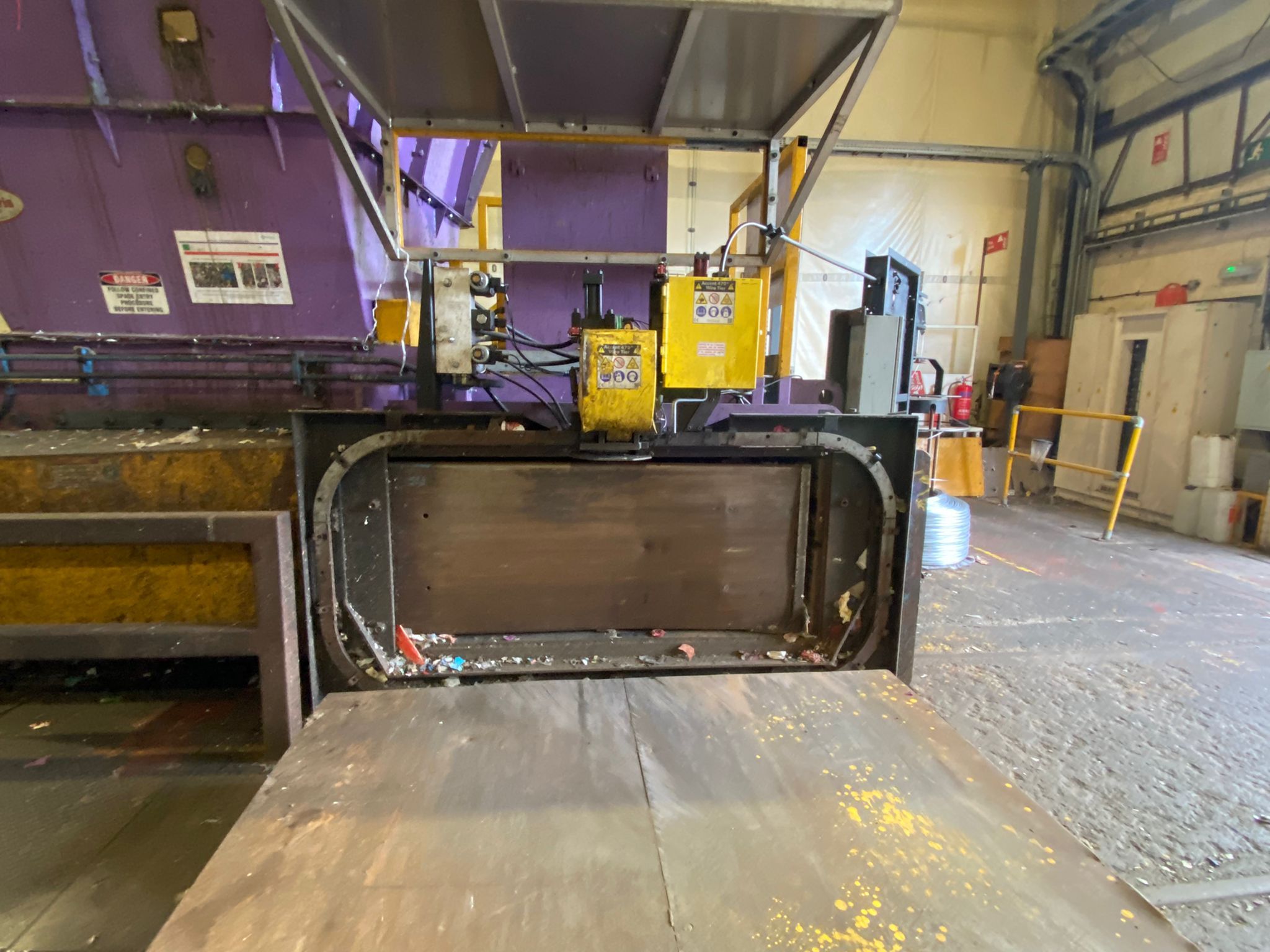 Before Picture of Harris Baler